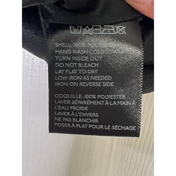 Urban Outfitters Black Crop Top Bandeau Corduroy Buckle Size S ? M ? See Meas. - Picture 6 of 6